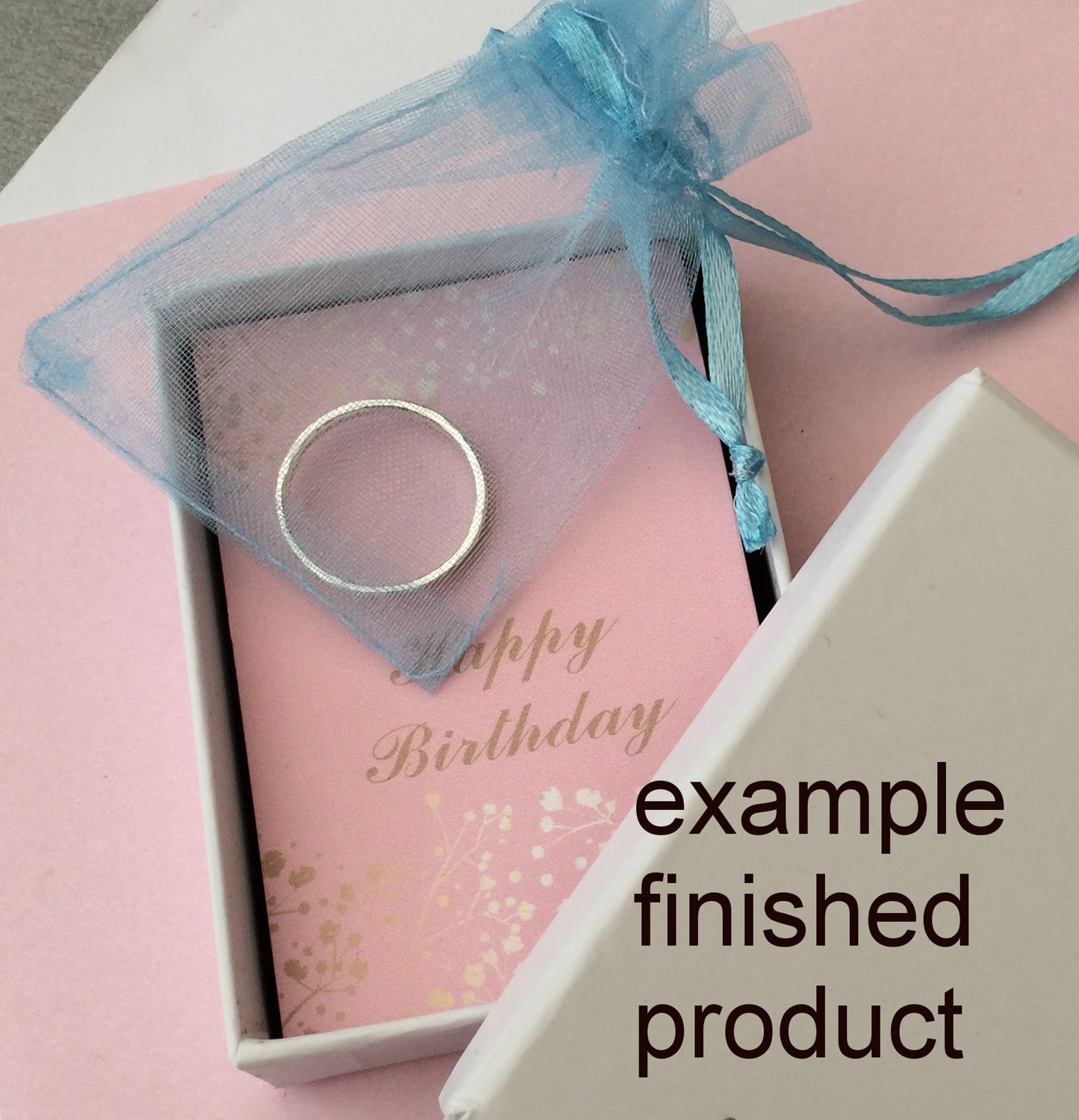 Sterling Silver Mini Doughnut Ring