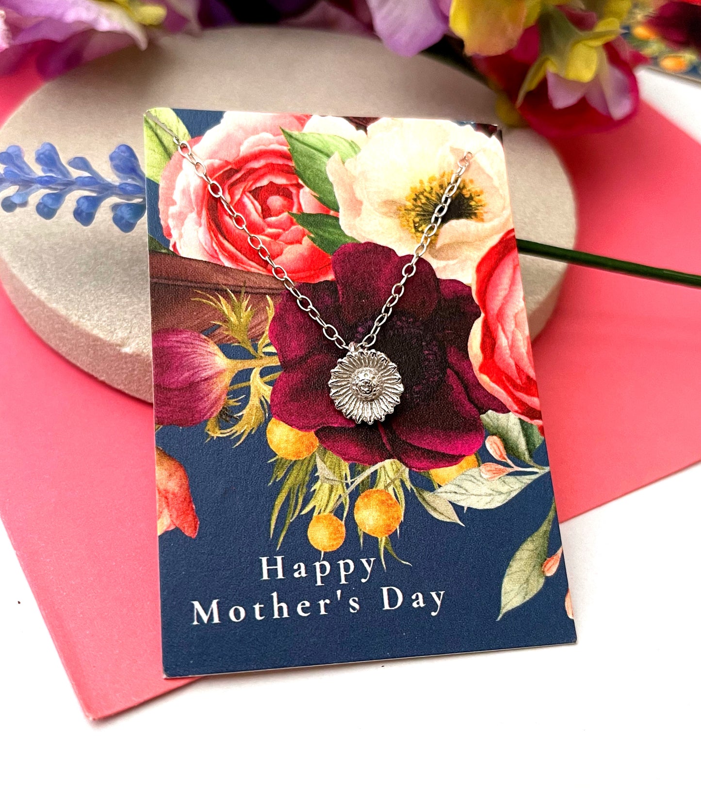 mothers day flower jewellery gift