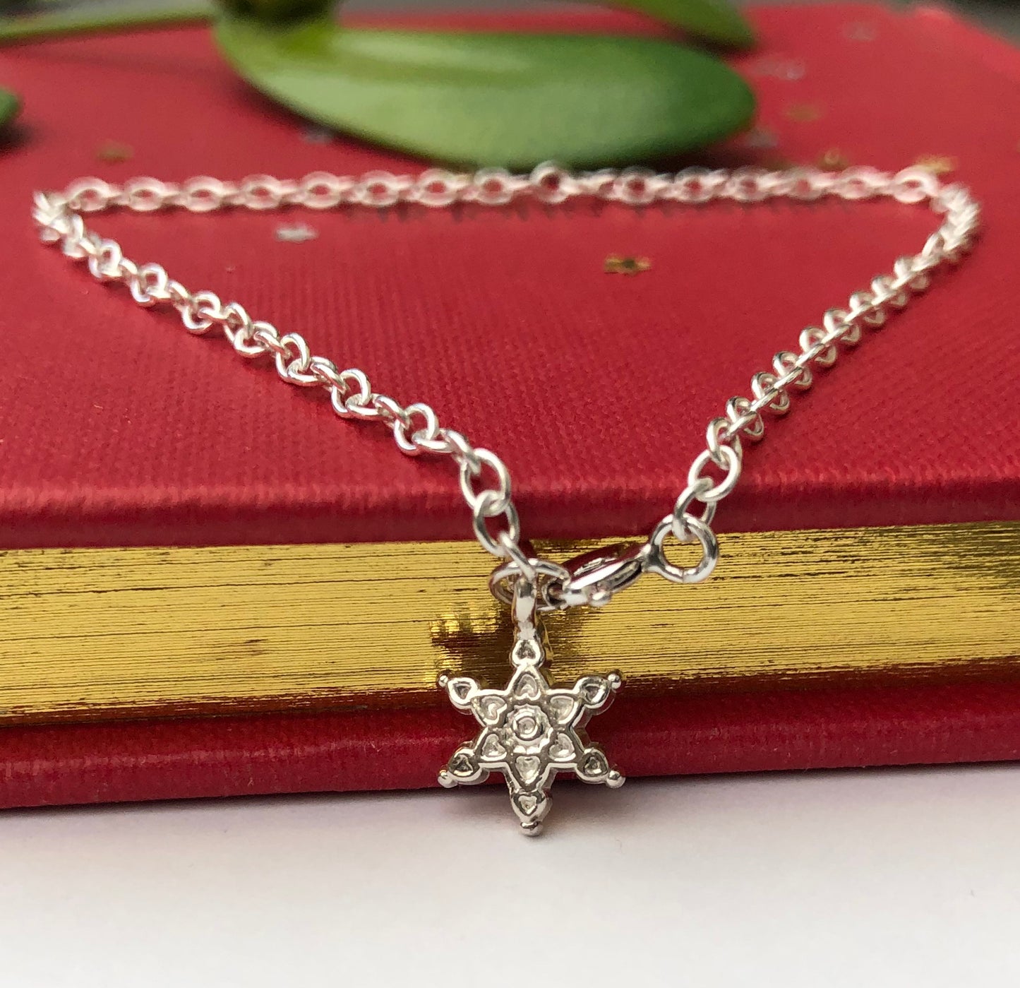 Christmas snowflake jewellery